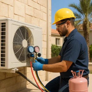 تعبئة فريون مكيف سبليت