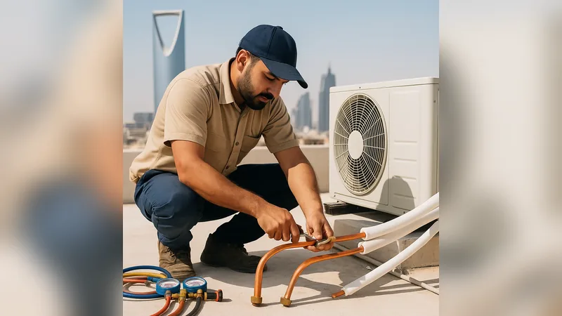 افضل شركة تمديد نحاس مكيفات الرياض