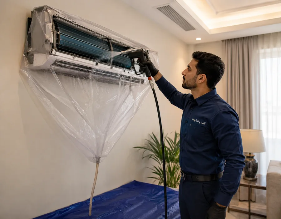 شركة تنظيف مكيفات بالرياض
