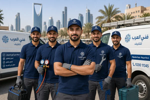 فريق فني العرب للتكييف مستعد لخدمة صيانة مكيفات بالرياض